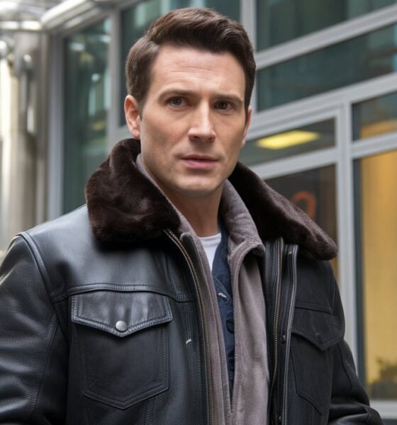 black jacket