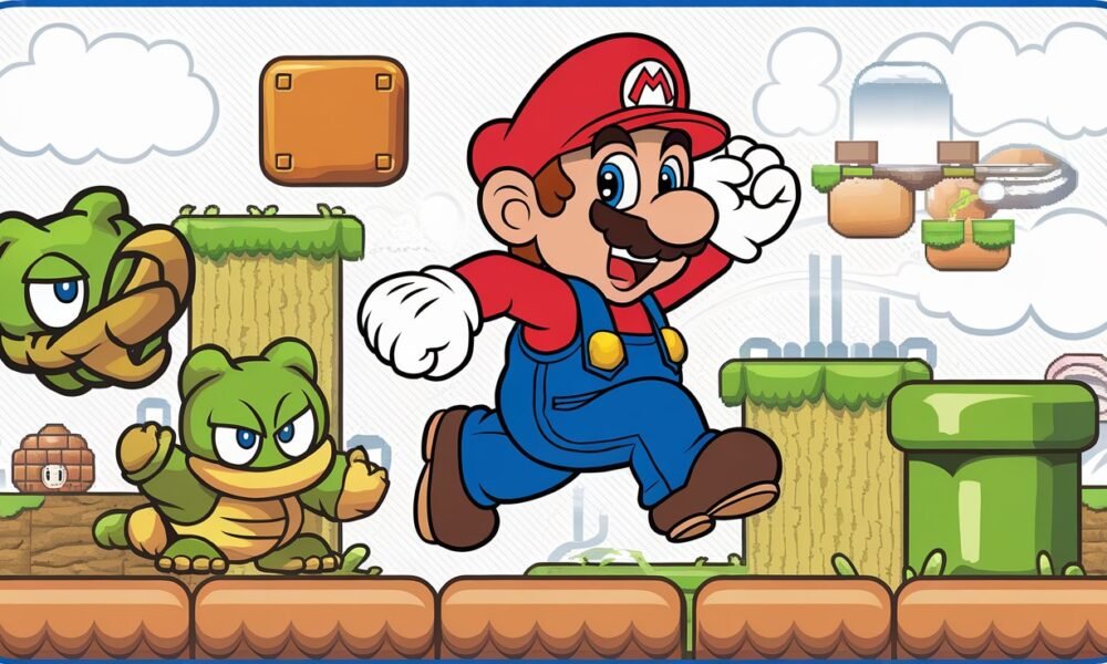 mario coloring pages
