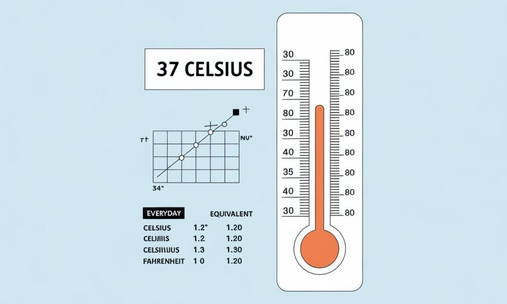 37 celsius to fahrenheit